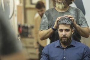 Corte de pelo para hombres en barbería Bogotá