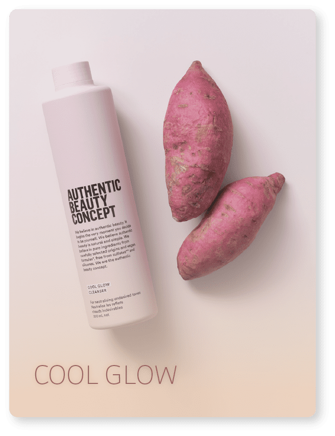 ABC Cool Glow para un brillo natural del cabello