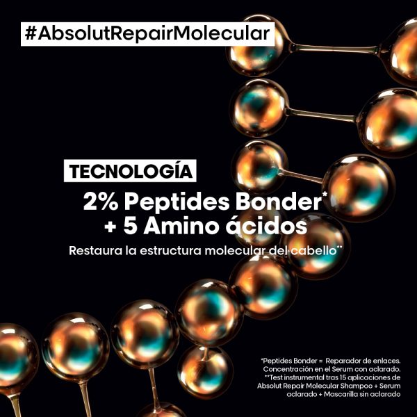 Mascarilla reparadora Leave-in Absolut Repair Molecular 100 - Imagen 4