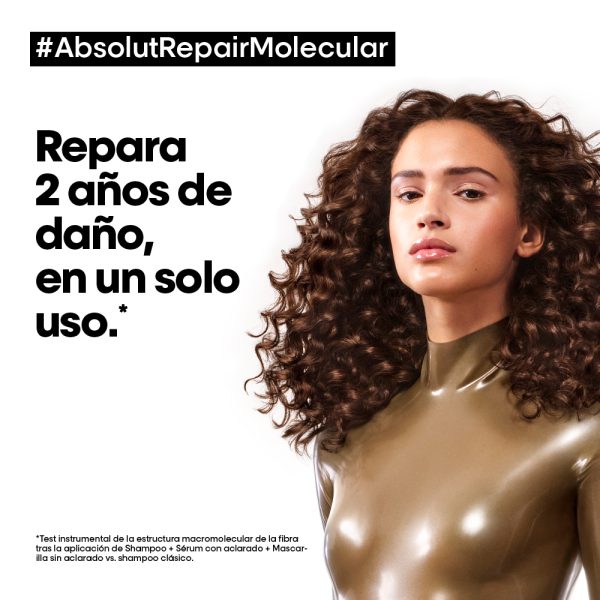 Tratamiento reparador en Sérum Absolut Repair Molecular - Loreal Professionnel 250 ml - Imagen 3